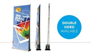 Double Sided Retractable Banner Stands