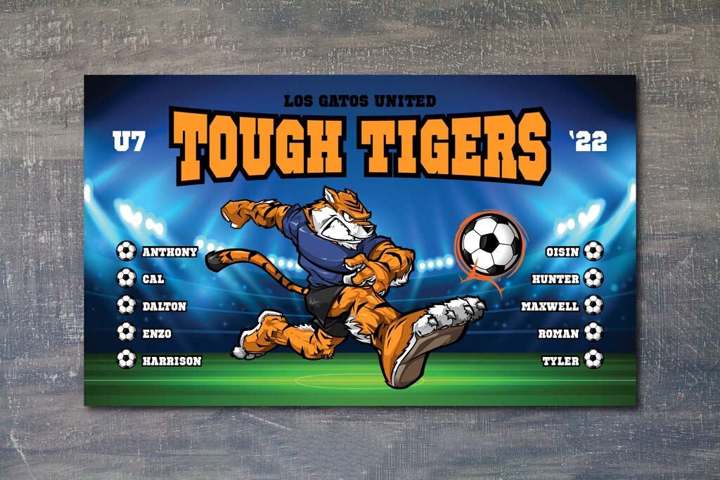 Kick off Your Game with Custom Soccer Banners
